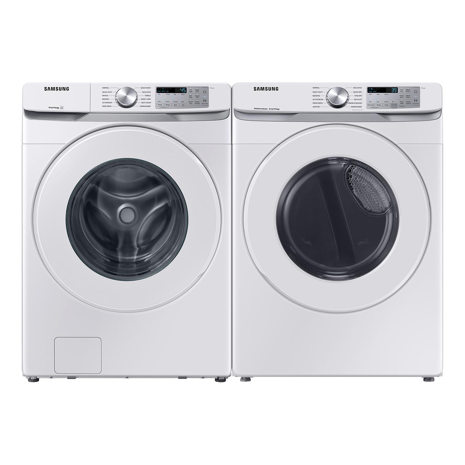 Rent to Own Samsung Appliances 5.1 Cu. Ft. Front Load Washer & 7.5 Cu
